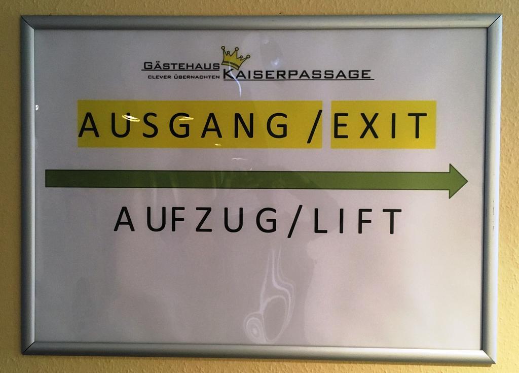 Kaiserpassage- Ihr Cityhostel *